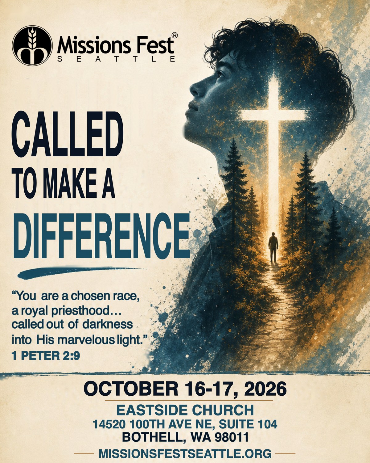 Called to Make a Difference — 2026 theme poster