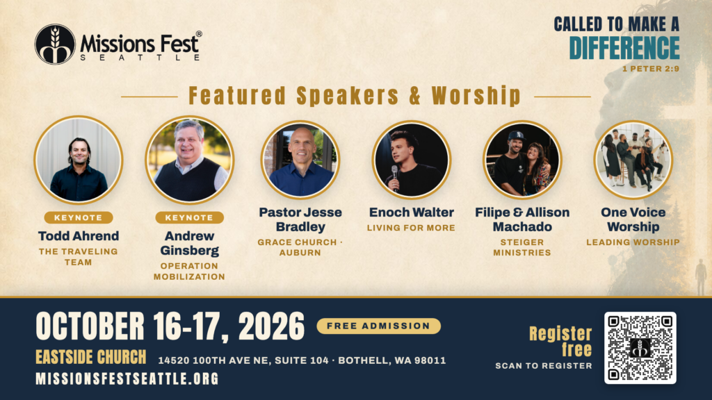 Speakers & Worship Slide